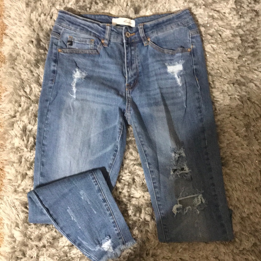 Distressed Kancan Jeans